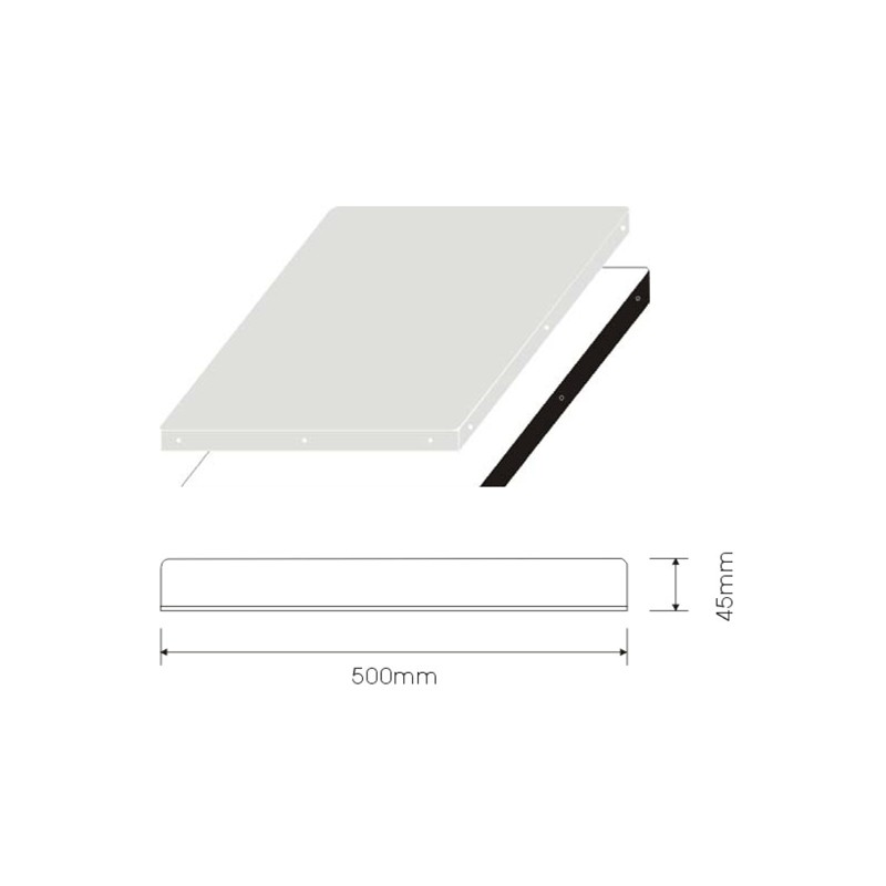 LED RGB DMX 512 - 64 Pixel Display Magnetic Wall Panels - 500mm x 500mm Full Colour LED Display Light Panels for Video Walls