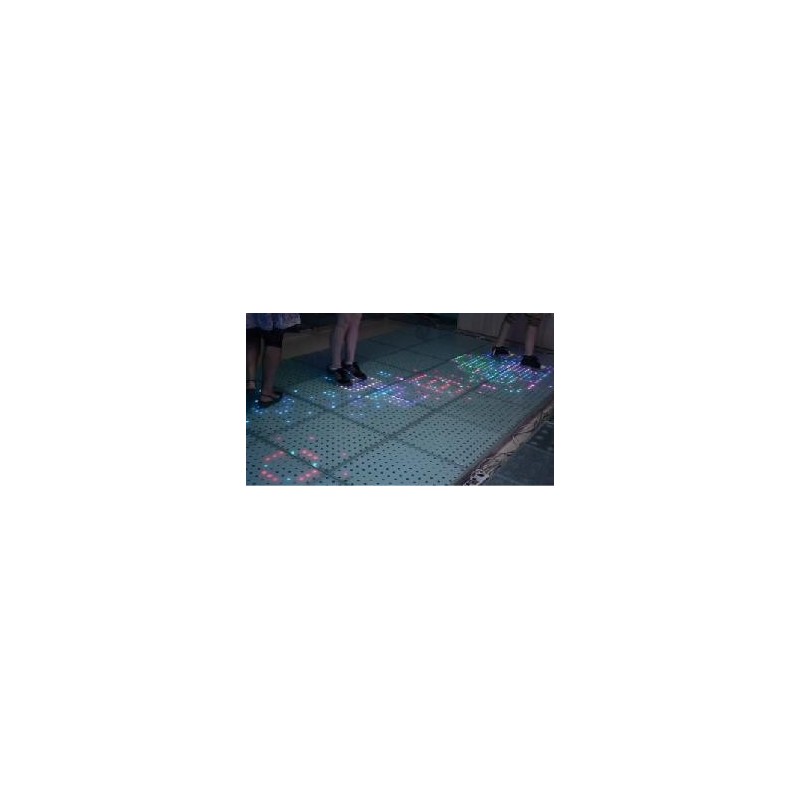 Akwil 144 Pixel Interactive LED Dance Floor Modules Capacitive Touch