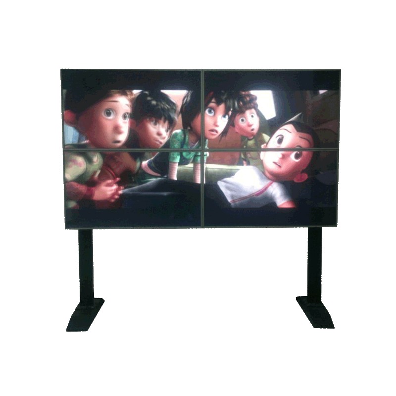 4x46 inch 3D HD Holographic Display Wall 1080p 8 Lens Lenticular Video Display TV - 46" glasses-free 3D HD Auto-Stereoscopic