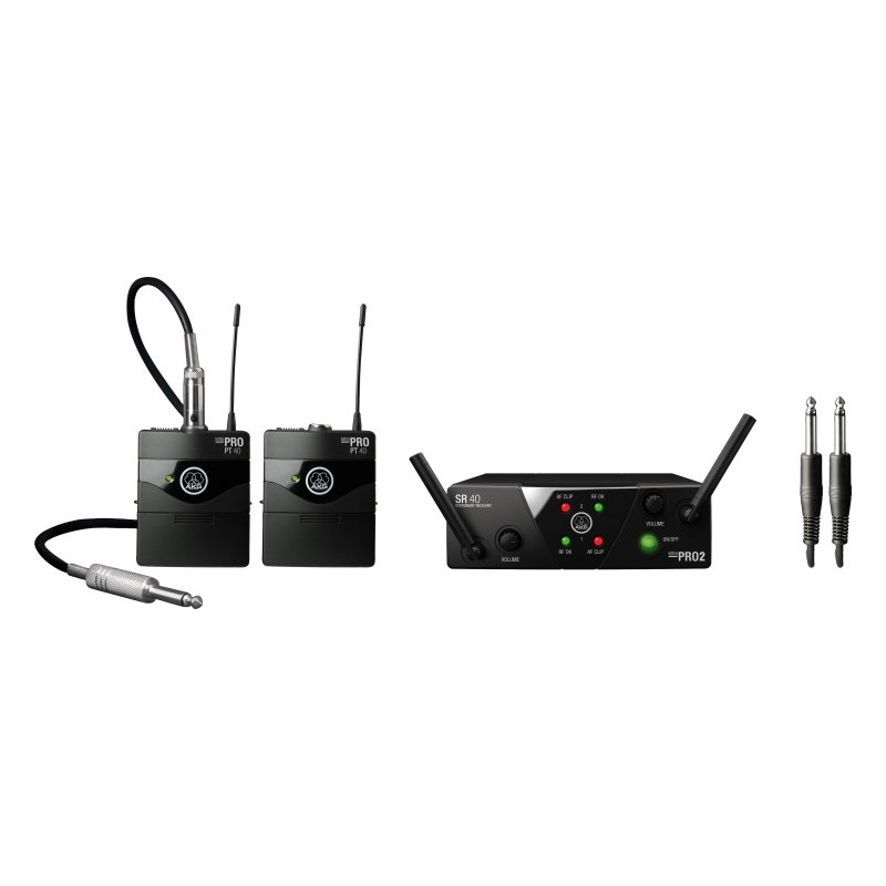WMS40 MINI Dual Instrument Dual Channel Wireless system for instruments