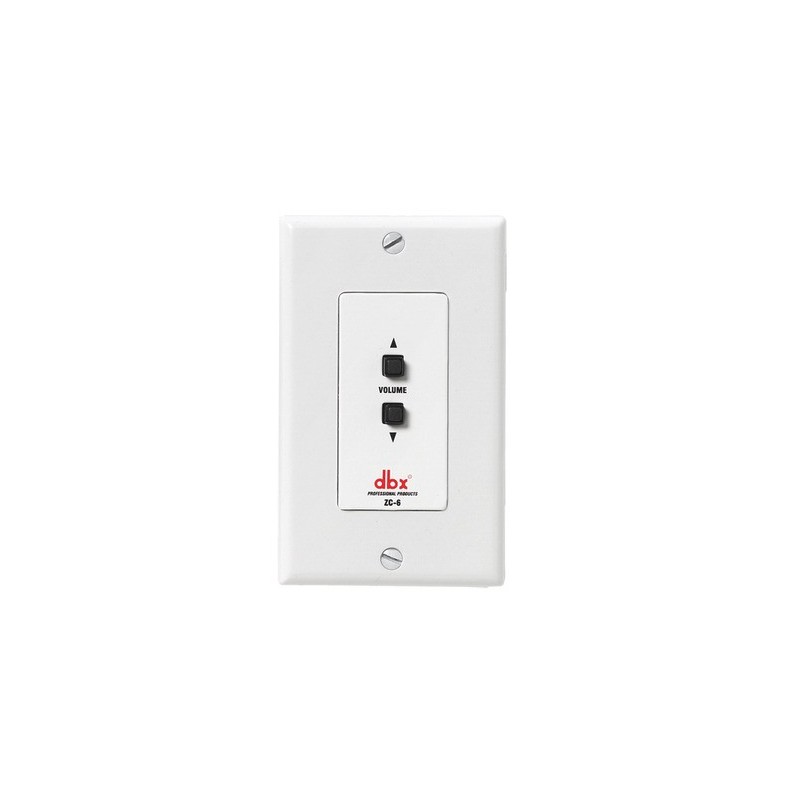 dbx ZC6 Wall-Mounted Zone Controller