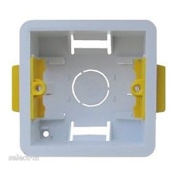 BB1-PR Pack of 5, 35mm deep Drywall back box for Dado-1G panels