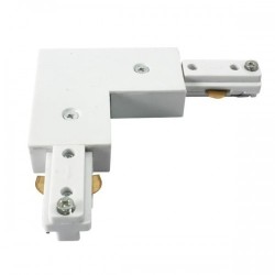 Right Angle Track Connector Coupler for Single Channel Track for Smart WiFi LED Track