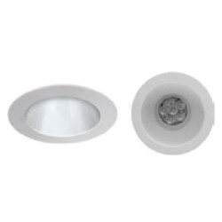 Coloronix SR6LV77W 20W RGBW LED 6 Inch Recessed Adjustable Dimmable Soffit Light IP62 Philips LEDs
