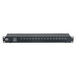Quick DMX Rack IN / OUT Rack with 16 Programmable Presets