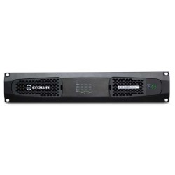 Crown DCi 4 1250DA Four-channel 1250W Power Amplifier with Dante Networked Audio 2 4 or 8 Ohm  and 70V or 100V