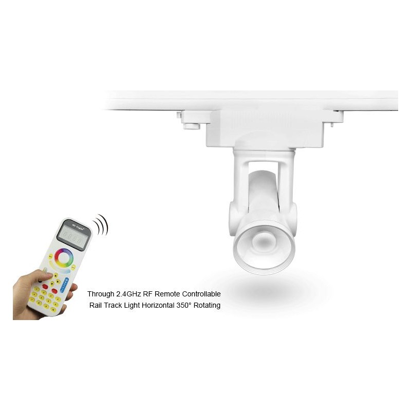 Smart Motorised RGBW LED Tracklight 2.4GHz