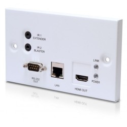 CYP - PU-507WPRX 100HDBaseT Wallplate Receiver, HDMI v1.4 single CAT5e 6 or 7