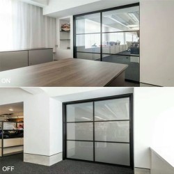 Switchable Smart GLASS Electrolytic PDLC Film Custom Sizes many Colour Options White Black Grey Pink Green Blue Yellow