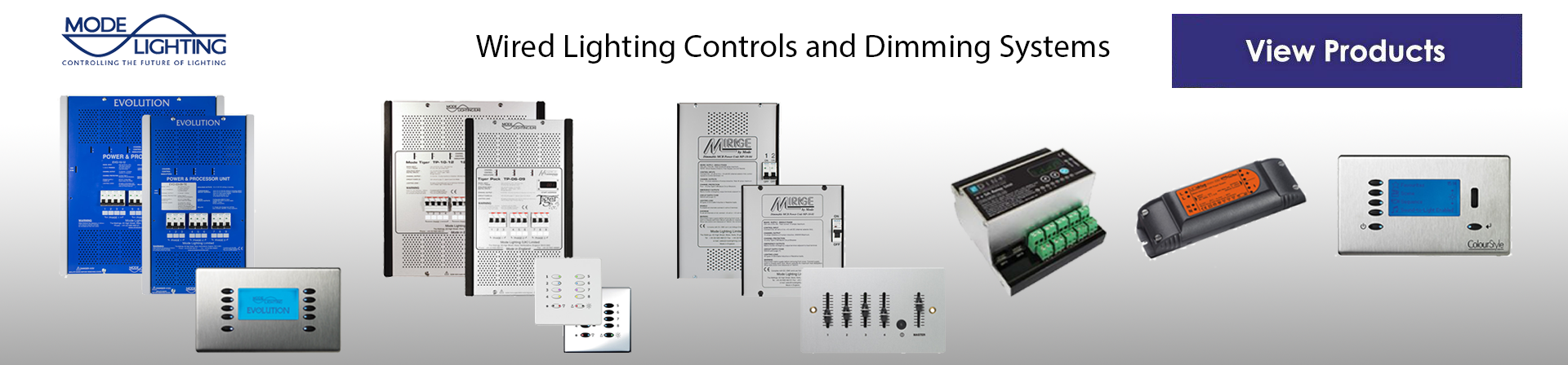 Mode Lighting Control systems and Dimmer Packs